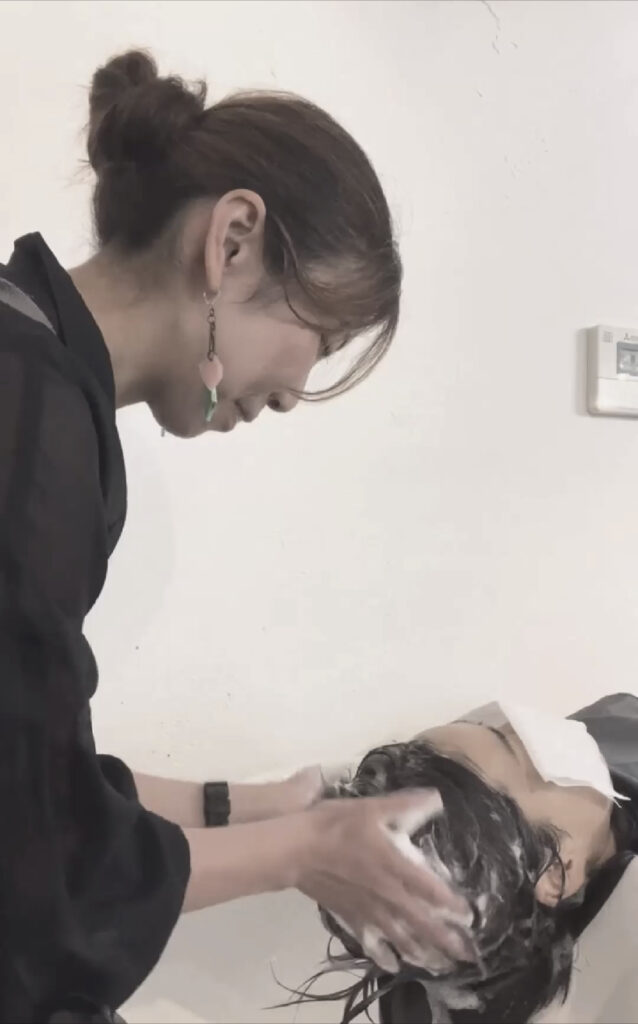 頭皮ケアのヘッドスパ